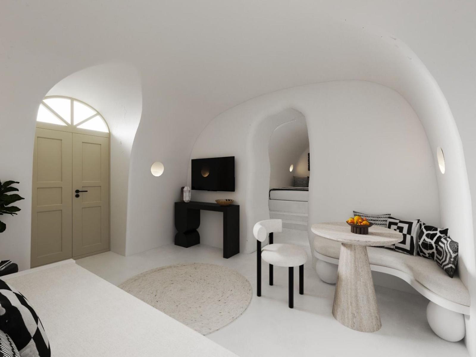 Bluewhite Suites & Villa Santorini Pyrgos Kallistis Exterior photo